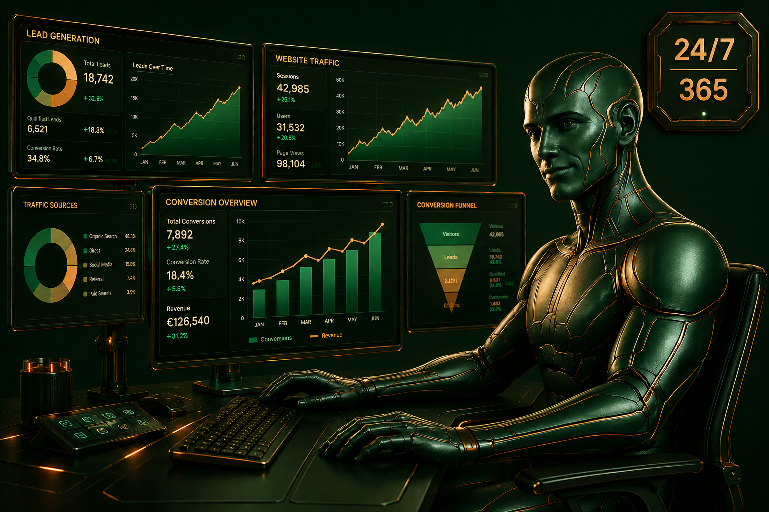 Eugene, agente de IA de NextStepd, trabajando con datos